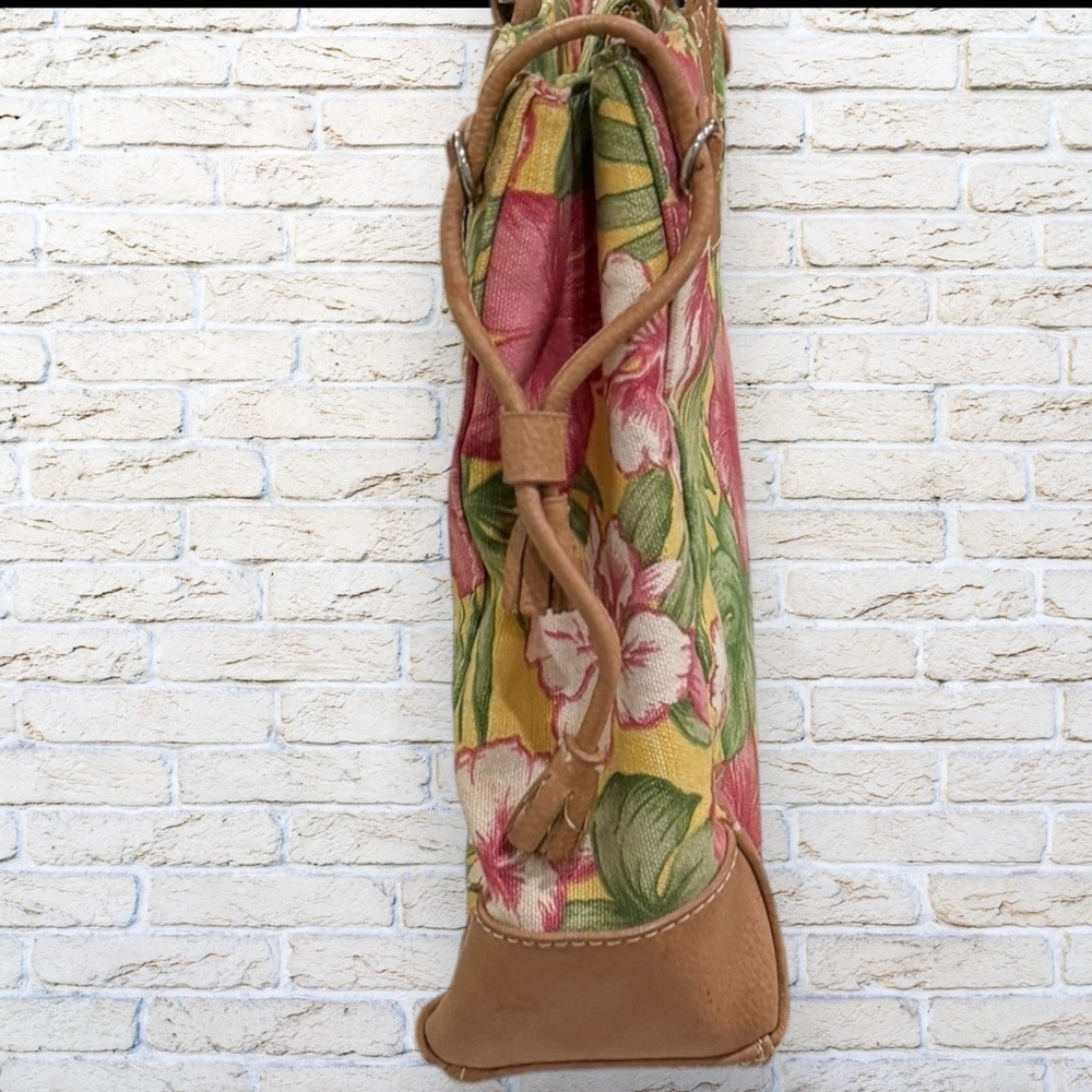 Caribbean Joe Shoulder Handbag Floral Tote Bag - Picture 3 of 8
